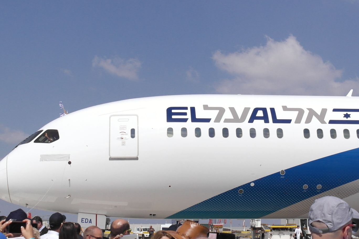 המטוס החדש מגיע לישראל