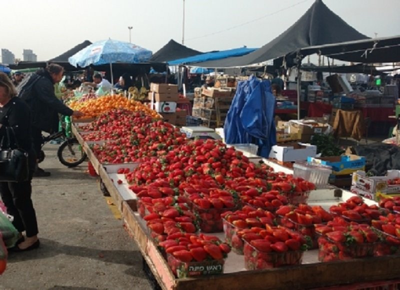 צילום מהשוק באשדוד: אלה רוזנבלט