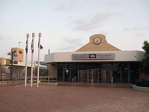 תחנת הרכבת באשדוד