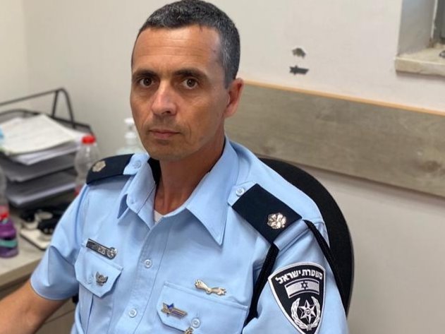 רפ"ק יגאל אוחיון, קצין אגף התנועה של מרחב לכיש. קרדיט: דוברות המשטרה