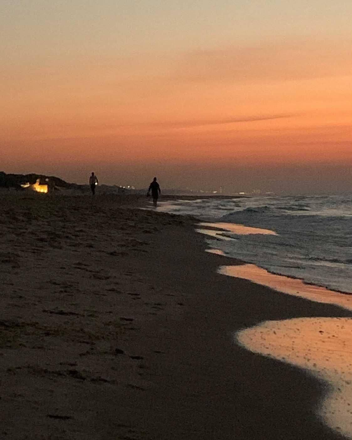 שקיעה בחוף י"א צילום מורייל 