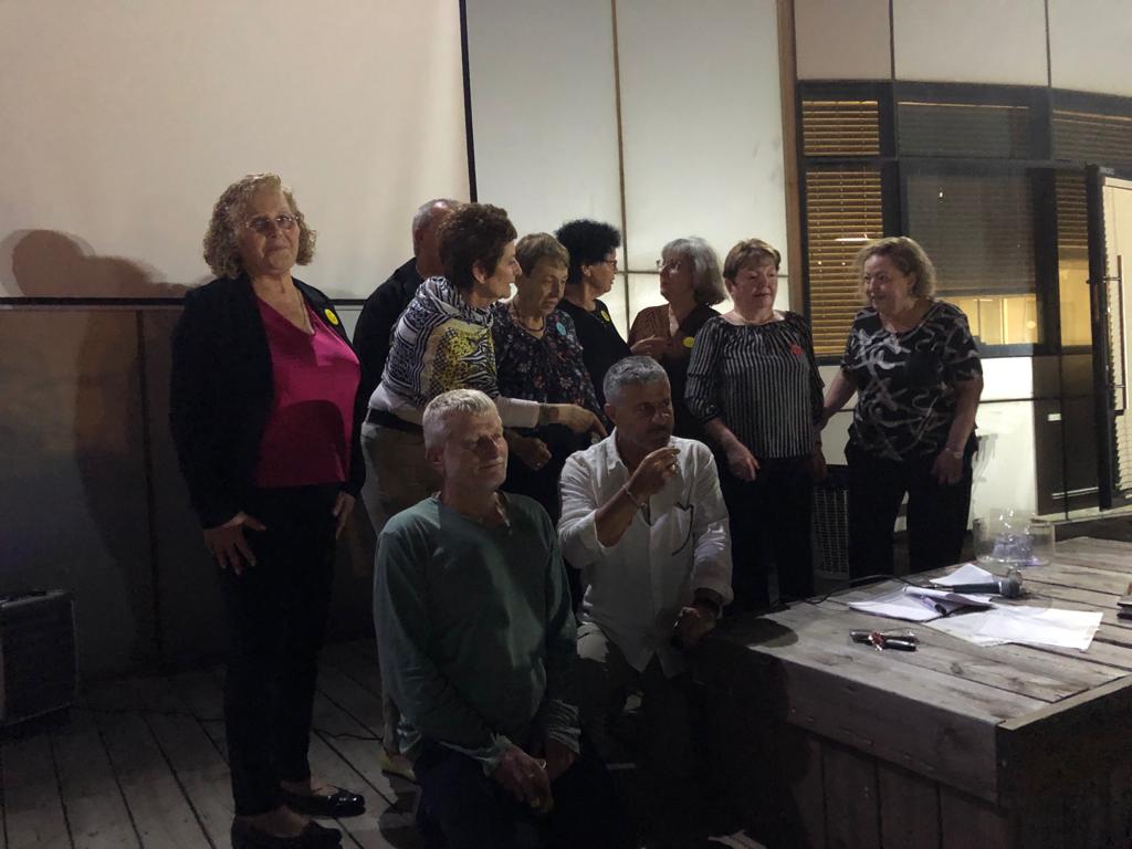 על גג בניין עמי סל