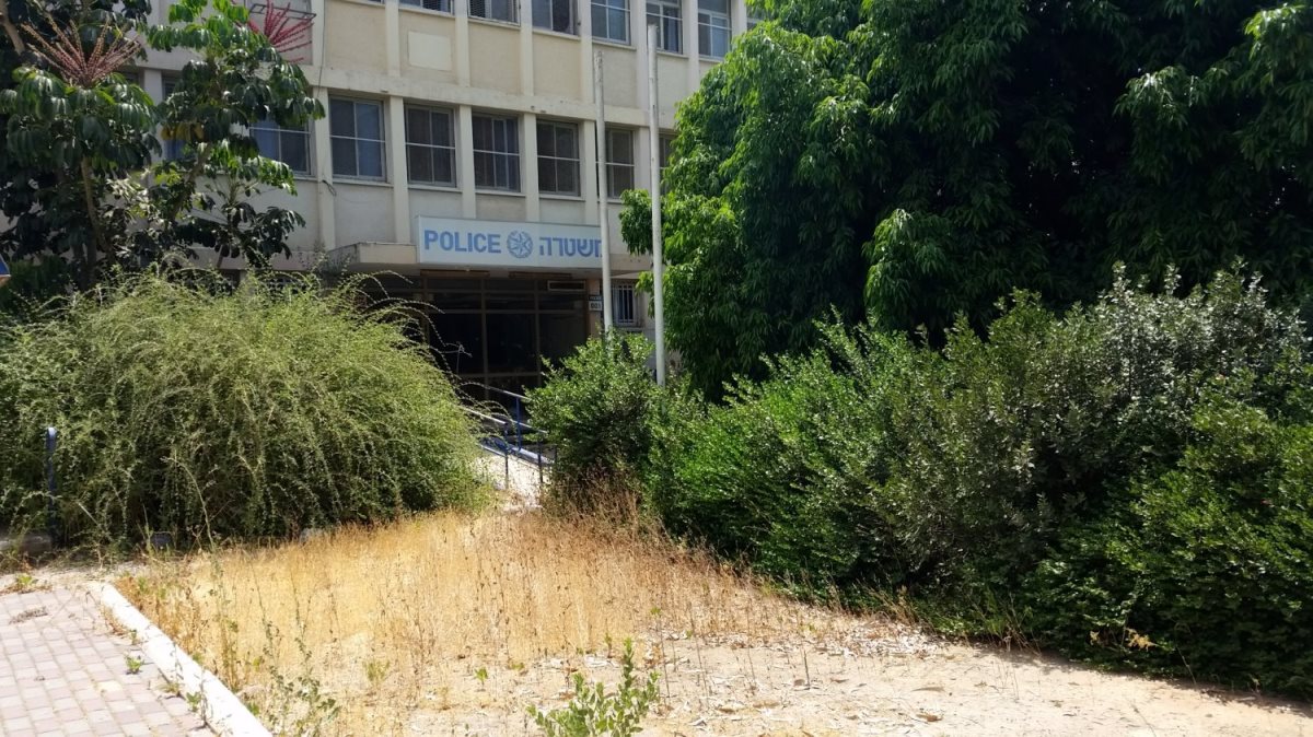 תחנת המשטרה הישנה באשדוד (צילום: עופר אשטוקר)