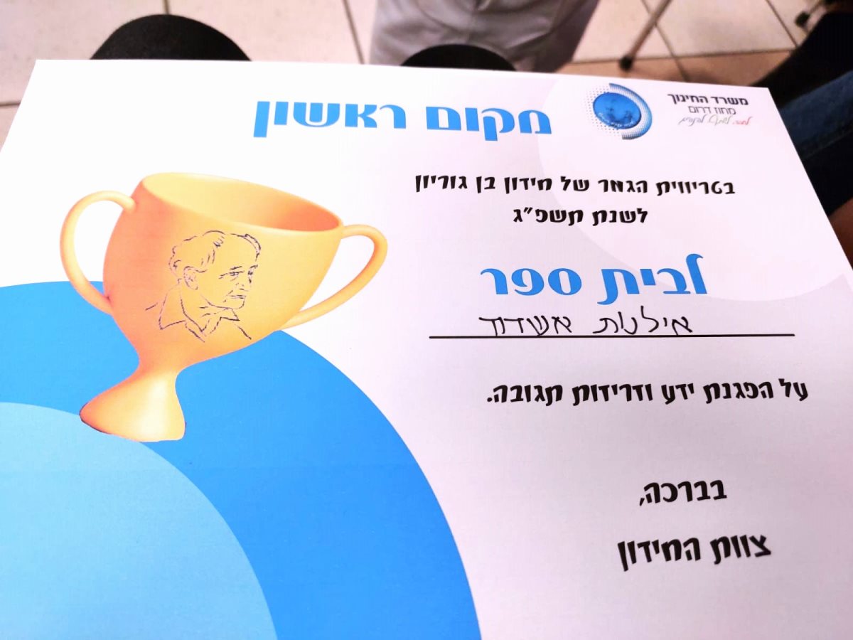 תמונה: באדיבות בית ספר אילנות