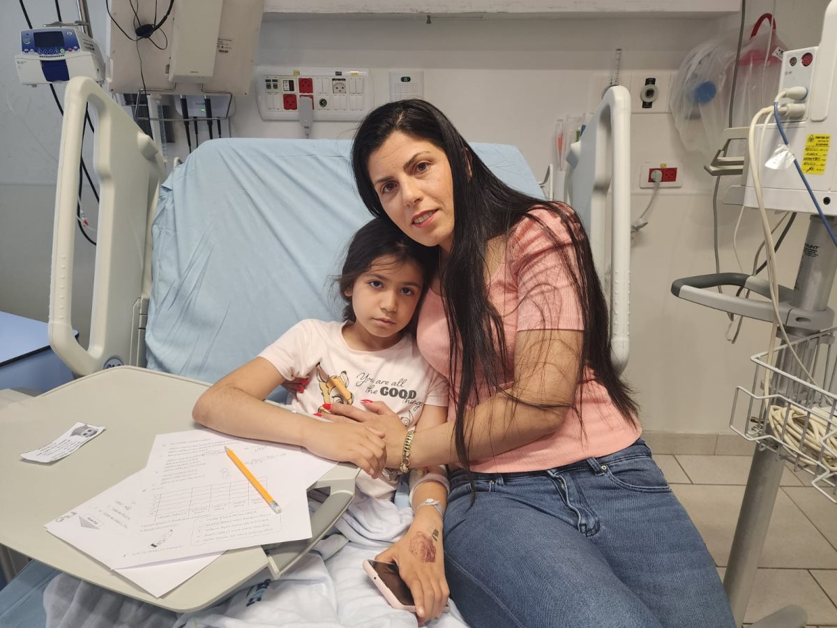 אגם ואמה בר בבית החולים אסותא באשדוד