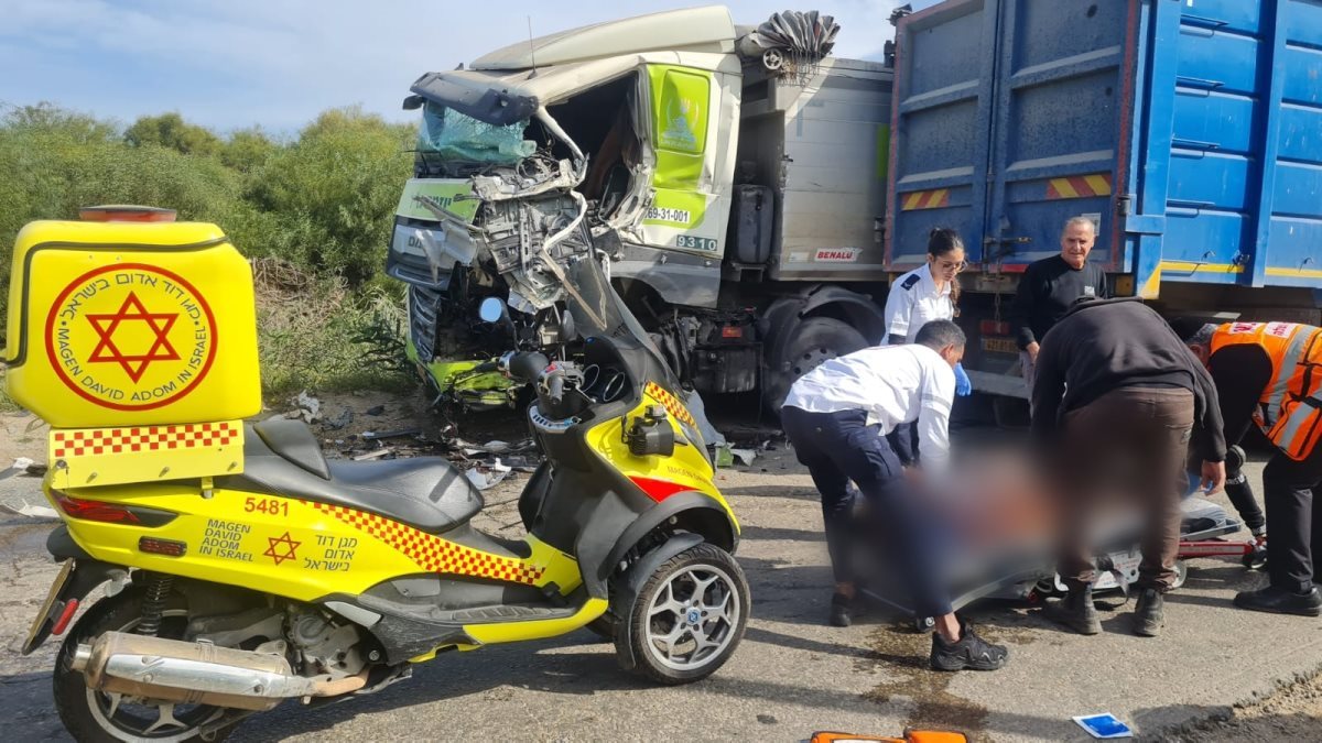 צילום: דוברות מד&quot;א הצלה דרום