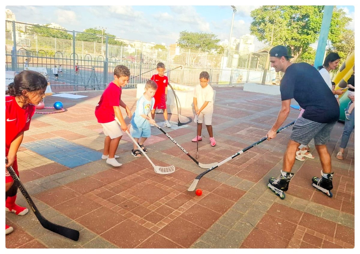 חדש באשדוד-הוקי רולר במרכזים הקהילתיים
