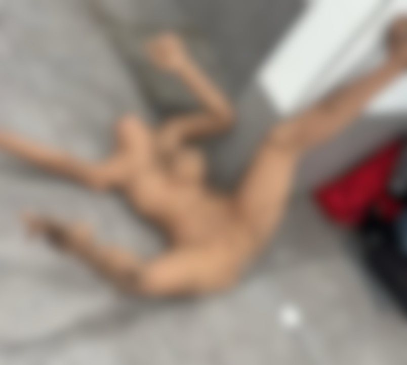 הבובה שאותרה בלוקר הנעול בנמל אשדוד