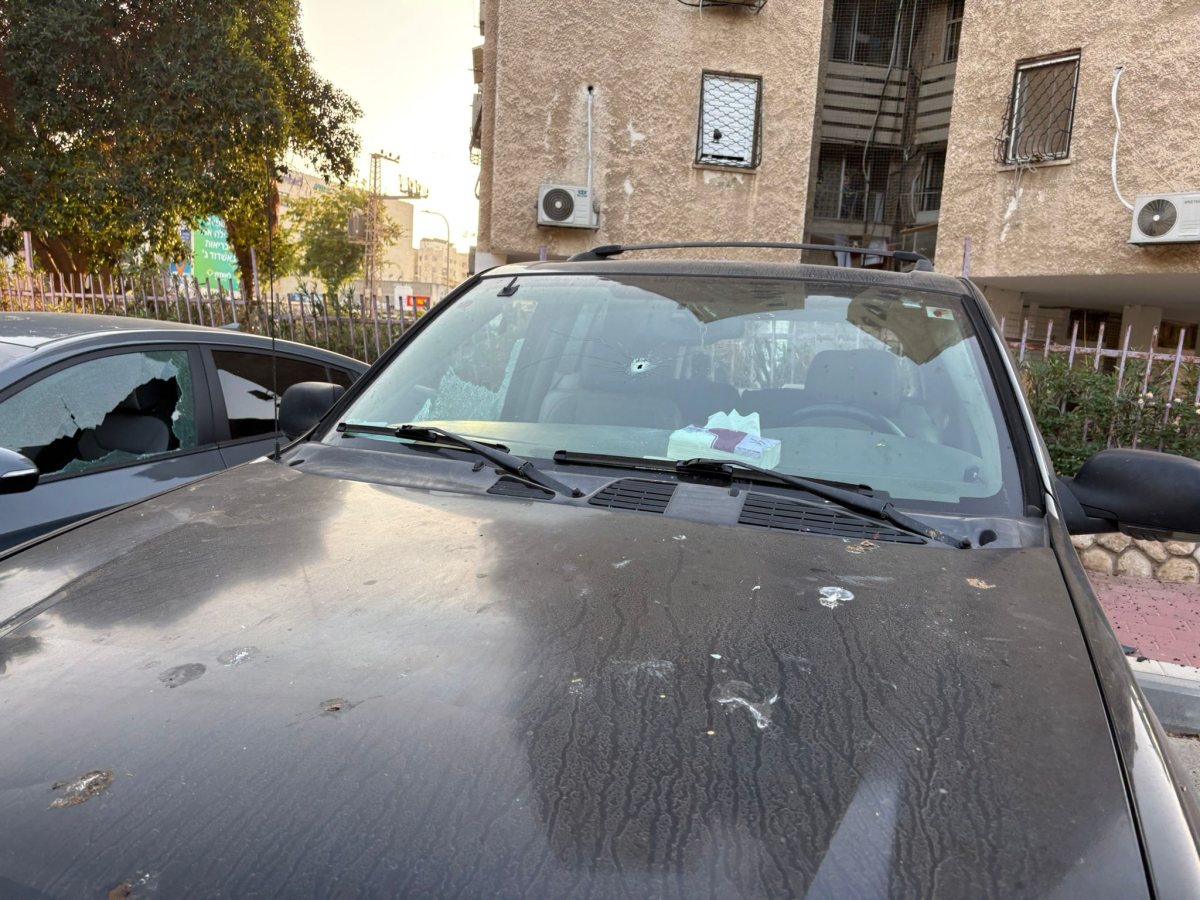 זירת אירוע הירי באשדוד - הצלה דרום