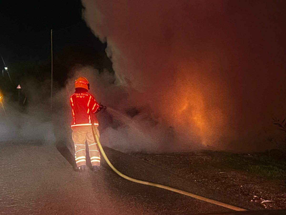 צילום: דוברות כיבוי והצלה אשדוד