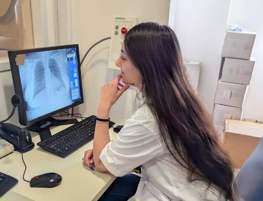 מיכל וישנבסקי, טכנאית רנטגן במכבי אשדוד, צילום: מכבי אשדוד