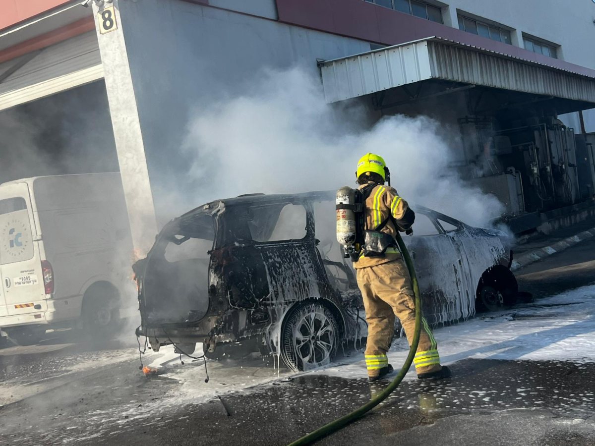 צילום: כיבוי והצלה אשדוד