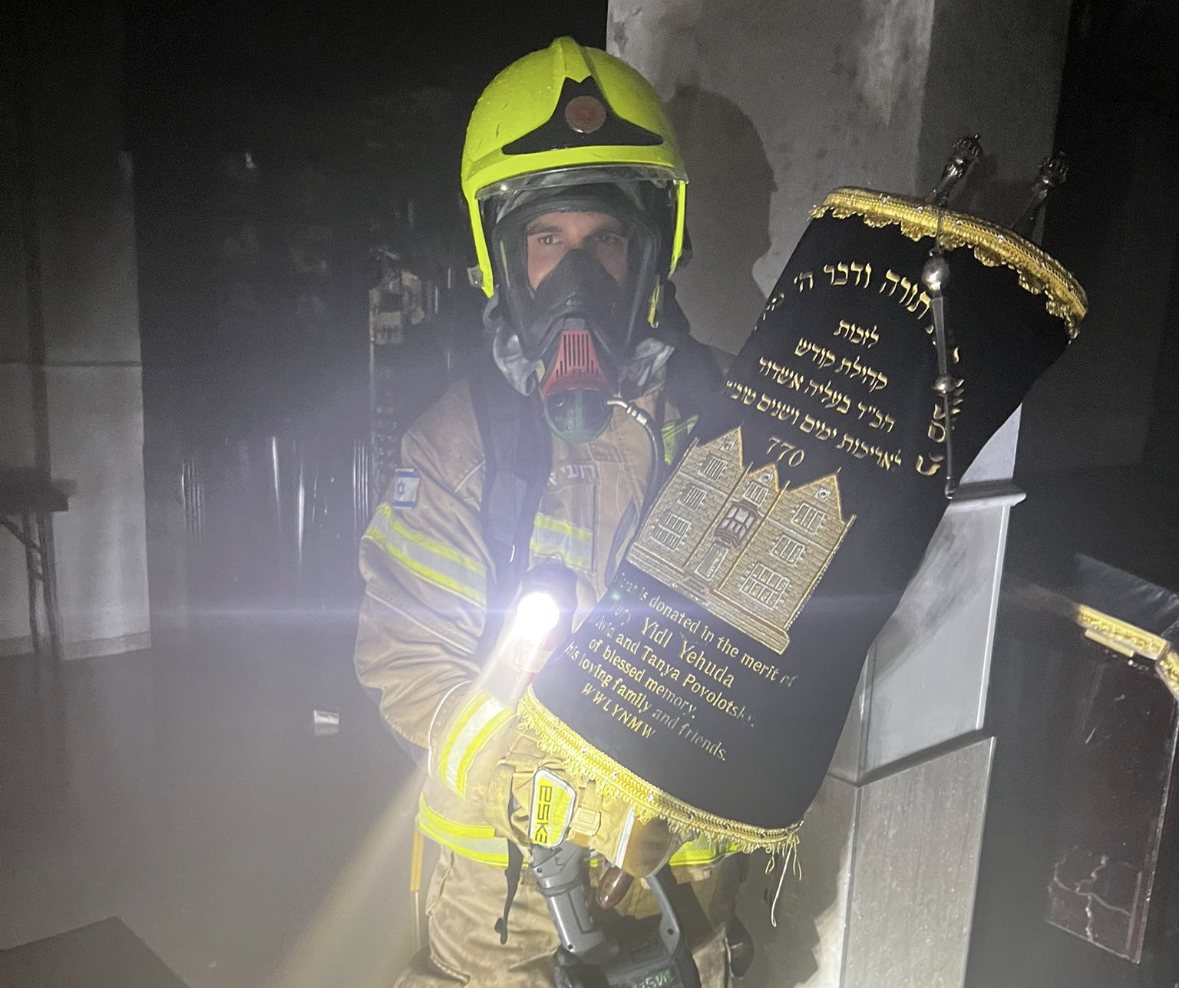 צילום: כיבוי והצלה אשדוד