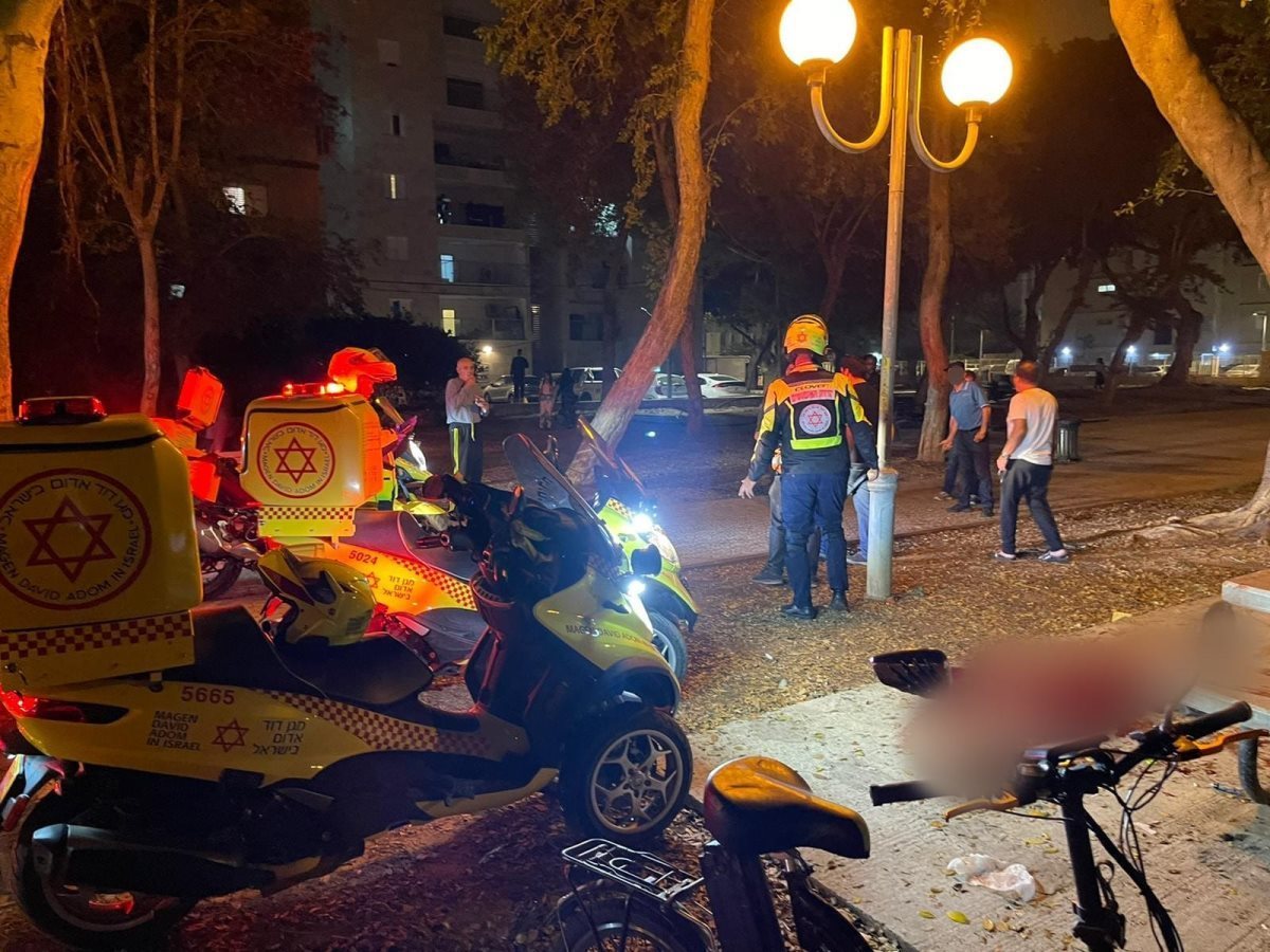 זירת הרצח - תיעוד מבצעי מד"א