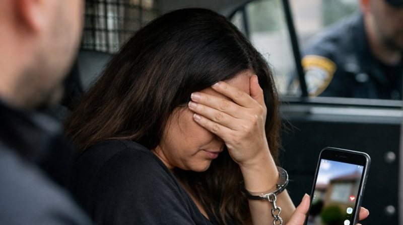 אילוסטרציה מעצר אישה