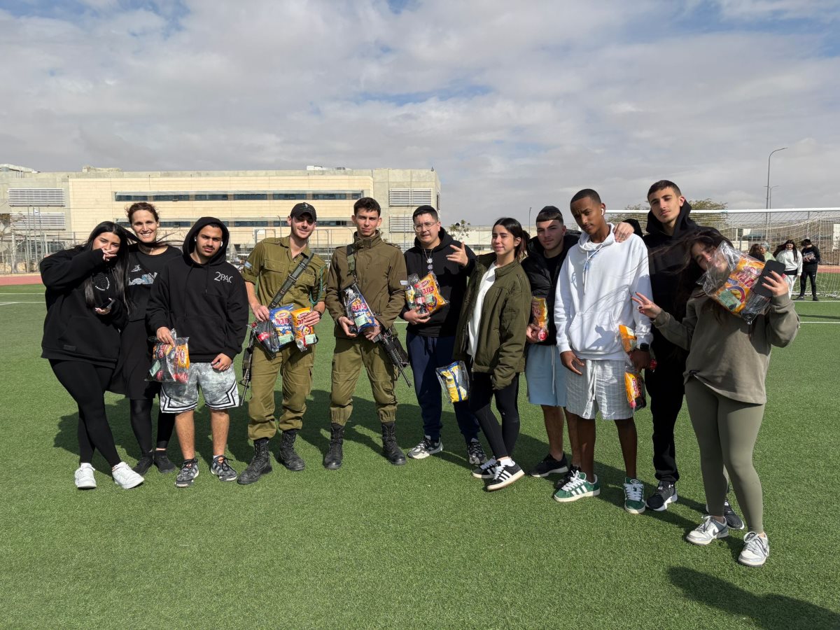 תלמידי אמית י' אשדוד במבצע ג'וחא