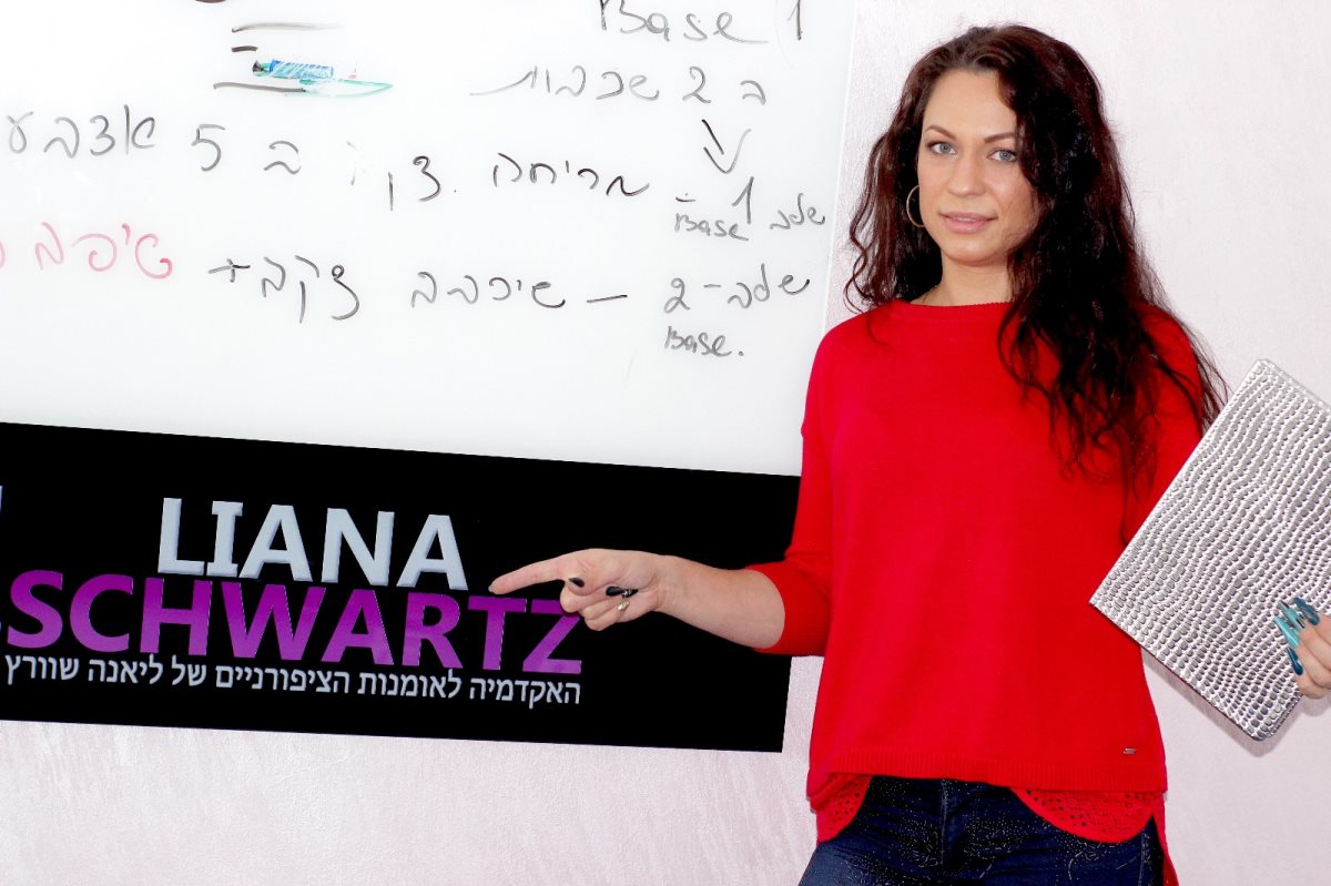 ליאנה שוורץ האקדמיה לציפורניים אשדוד