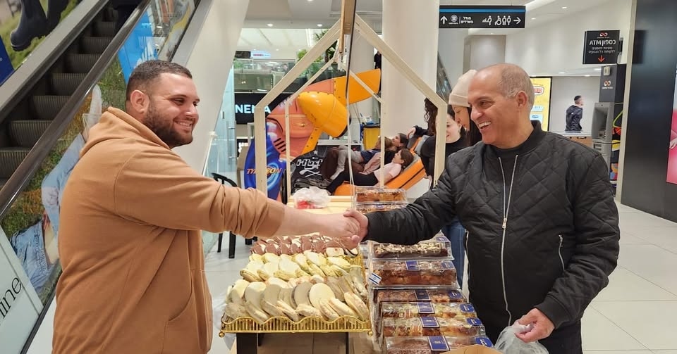 ברק סרי במהלך מערכת הבחירות באשדוד