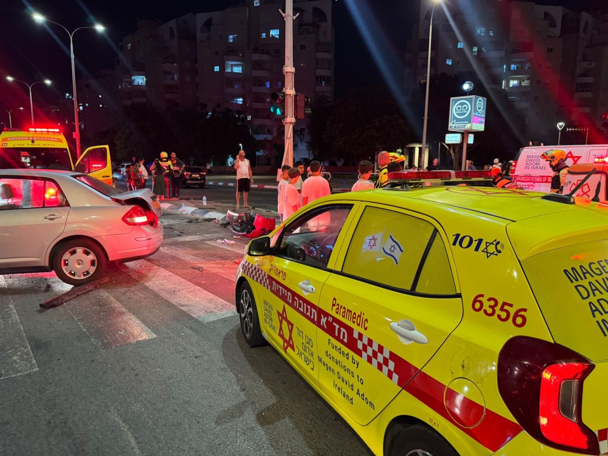 צילום מהזירה: שמחה חסיד - מד״א הצלה דרום