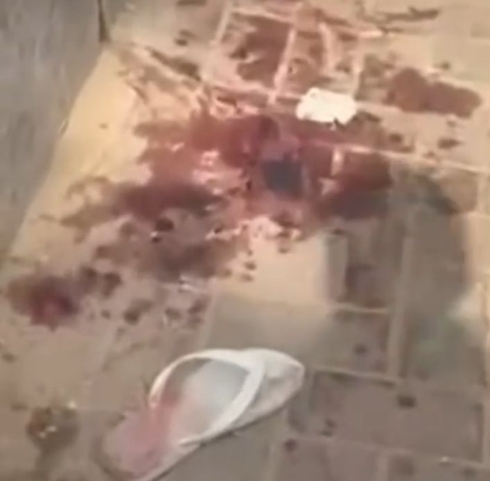 זירת האירוע באשדוד