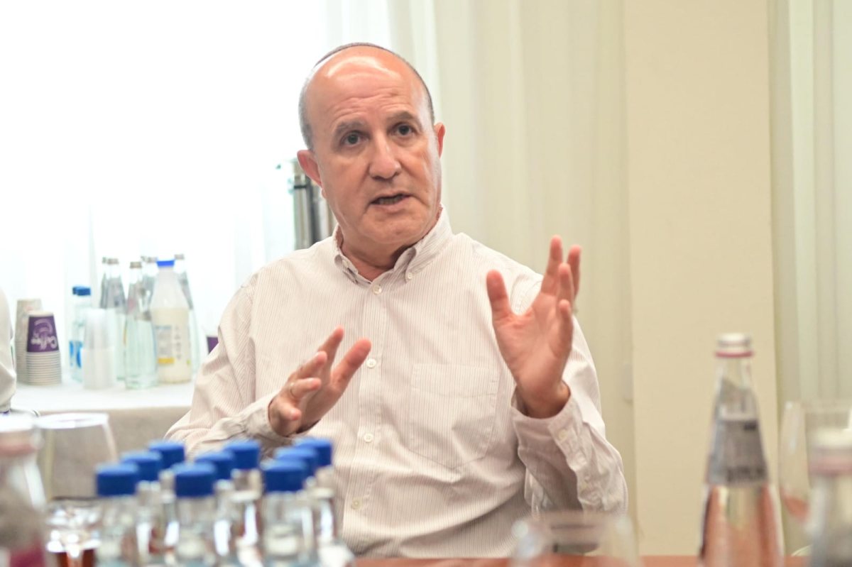 ד&quot;ר יחיאל לסרי (צילום: אורי קריספין)