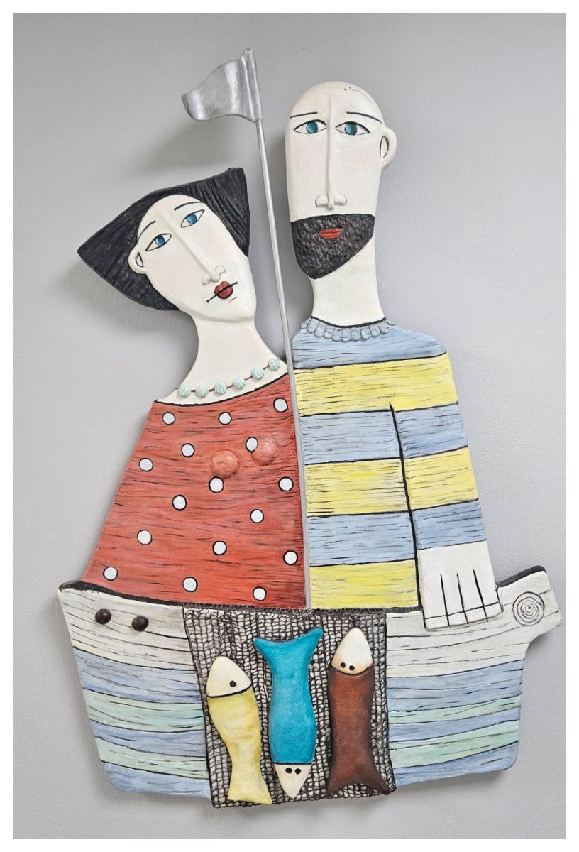 אהובת הספן-יצירה מעיסת נייר של סיסי סודאי