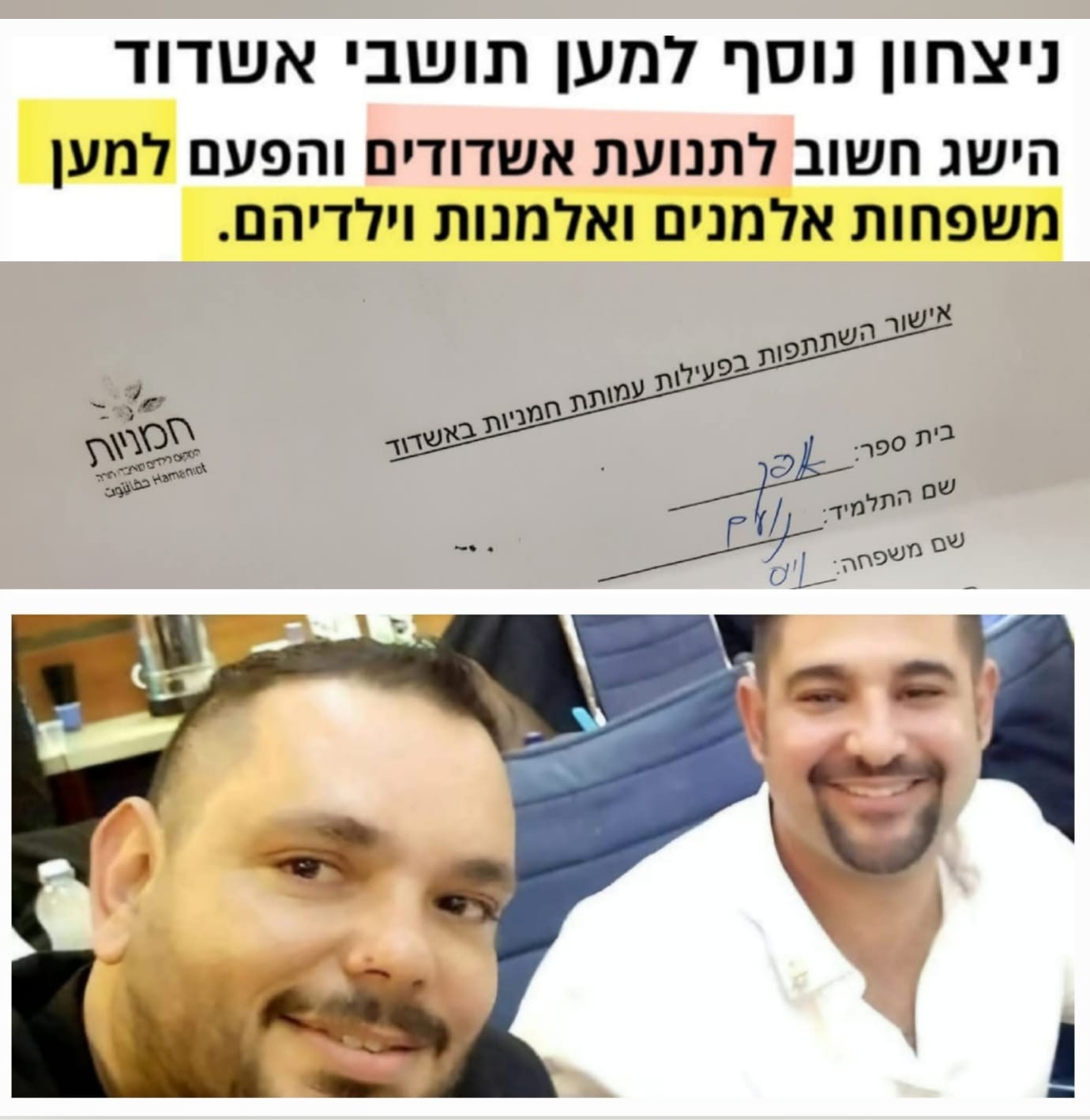 צילום: תנועת אשדודים