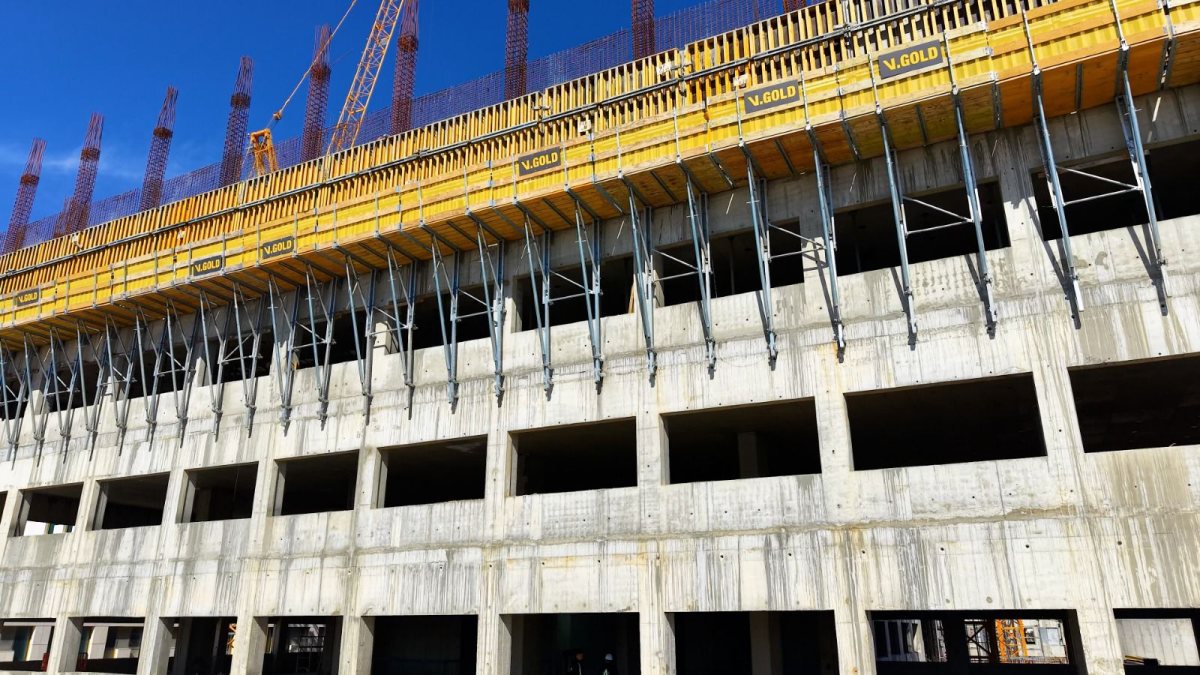 בית החולים אסותא בבנייה. צילום מייק אדרי