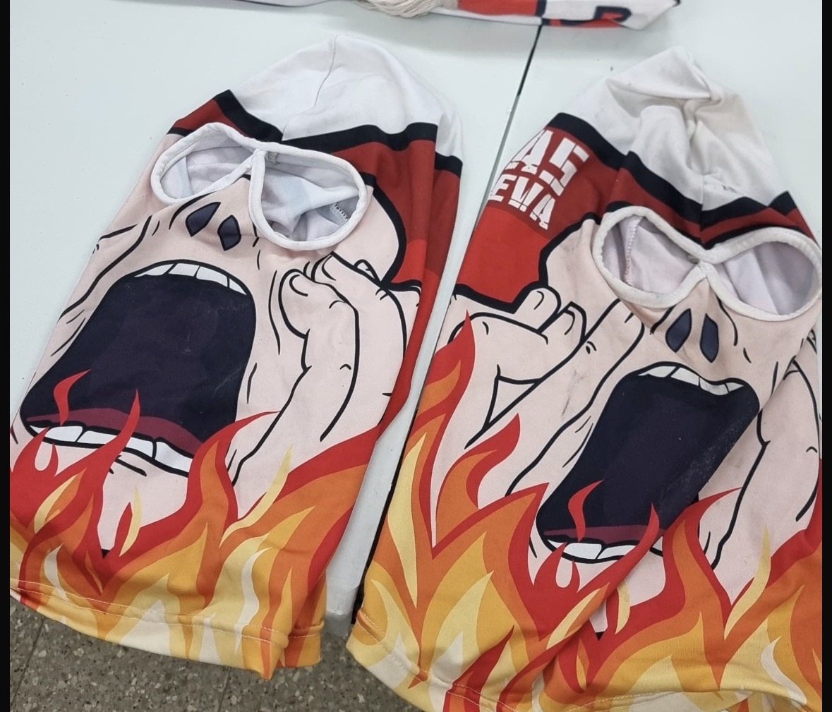 הרעלות שחבשו האוהדים (דוברות המשטרה)