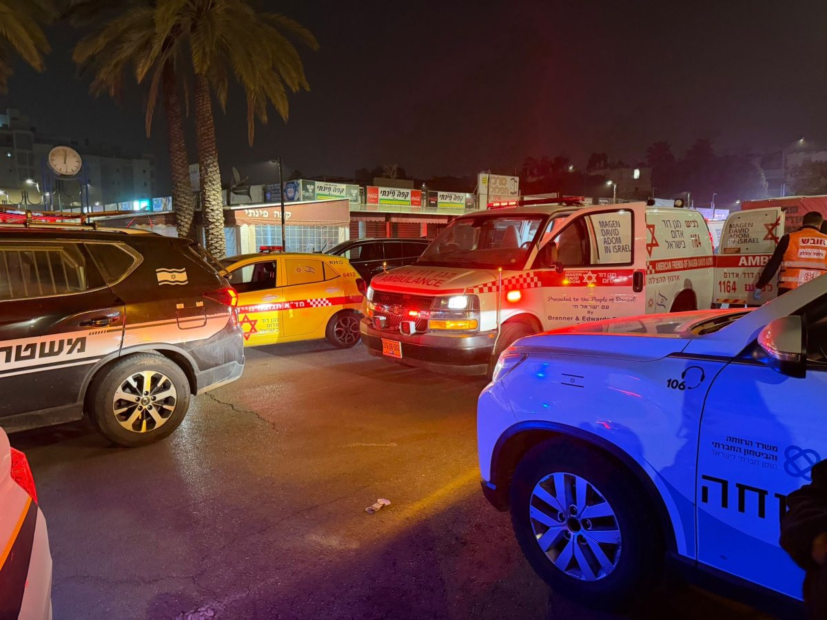 צילום מהזירה: שמחה חסיד - מד״א הצלה דרום