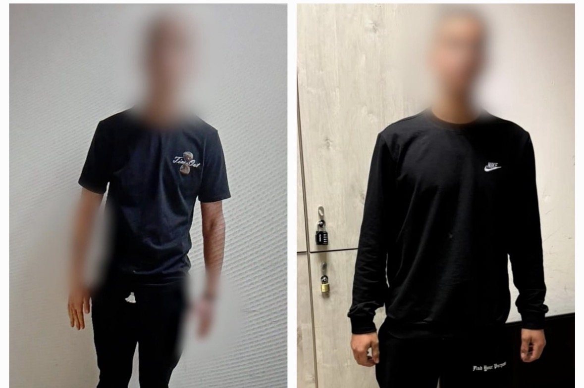 החשודים שנעצרו על ידי המשטרה (דוברות המשטרה)