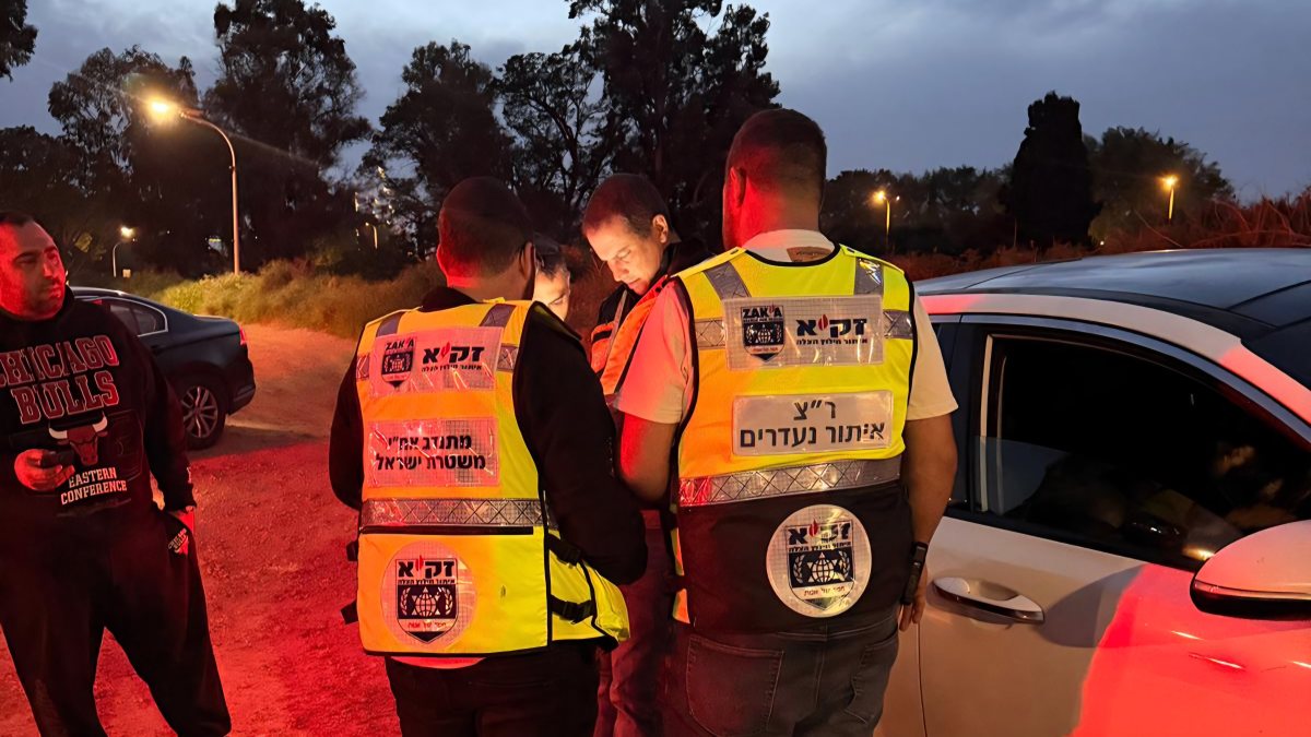 סוף טוב לחיפושים אחר נעדר באשדוד (צילום: דוברות זק"א)