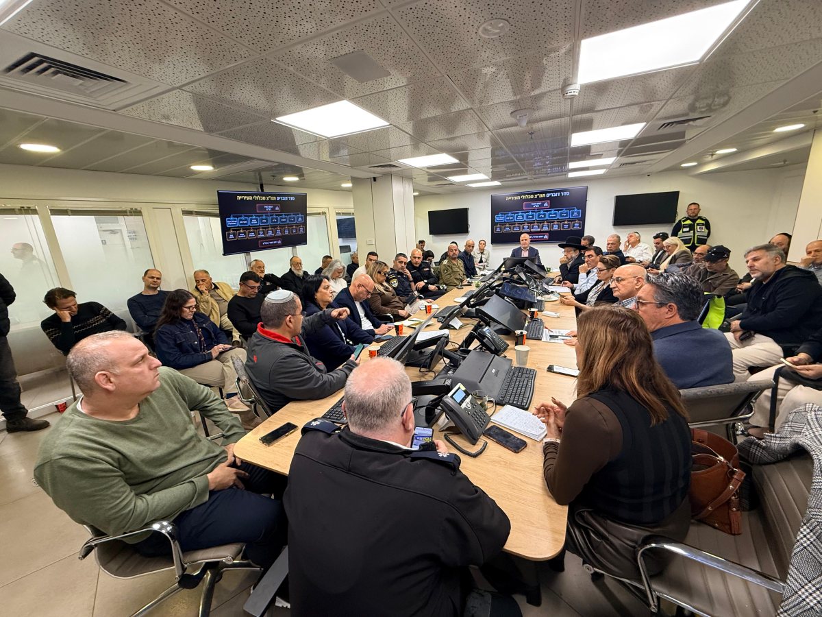 צוות החמ"ל העירוני באשדוד