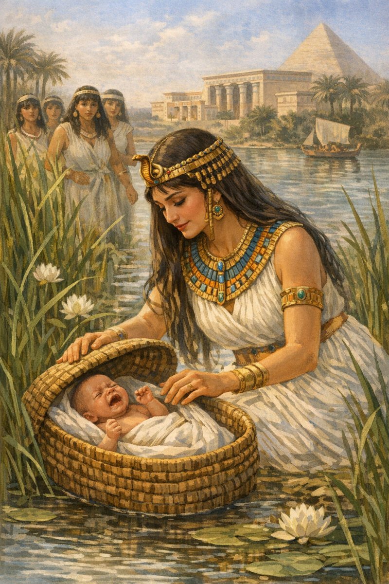 בת פרעה ומשה רבנו