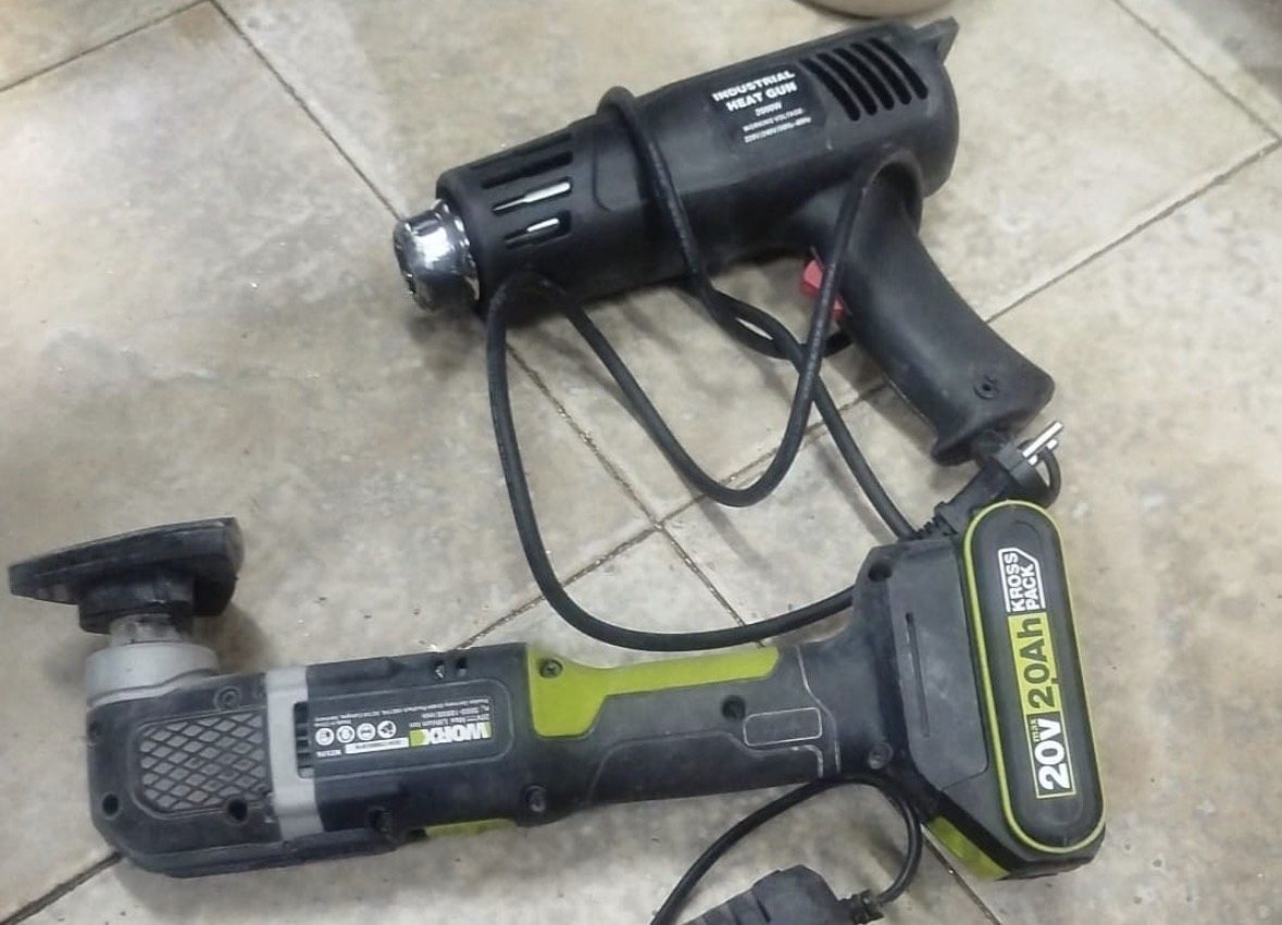 חלק מהציוד שנגנב (דוברות המשטרה)