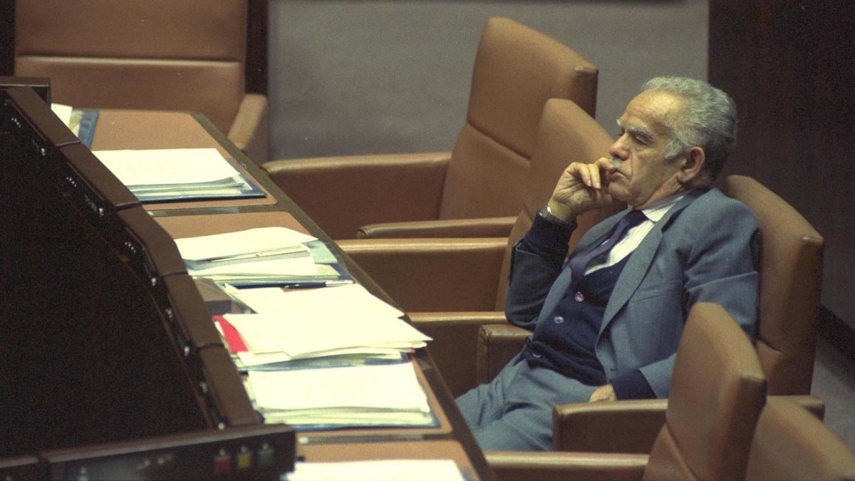 יצחק שמיר-צילום נתי הרניק לעמ