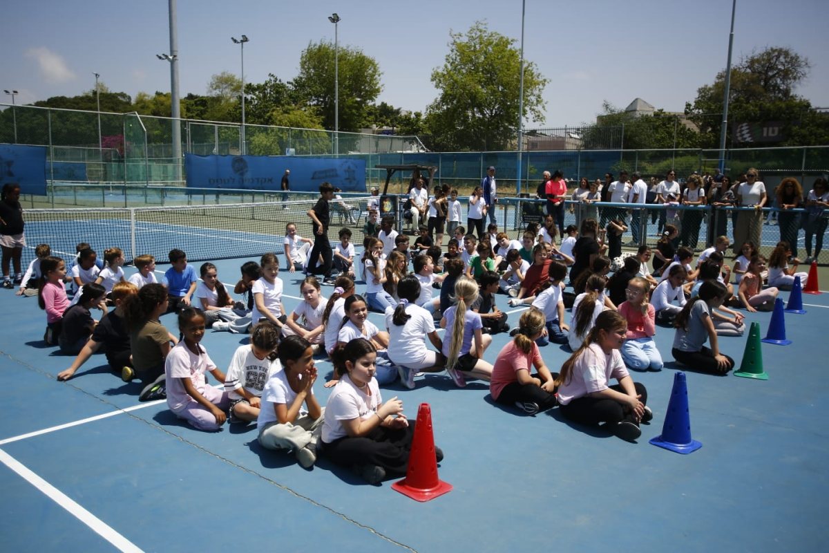 ילדי אשדוד שזכו לטעום מהטניס דרך בתי הספר-  בסיכום שנה