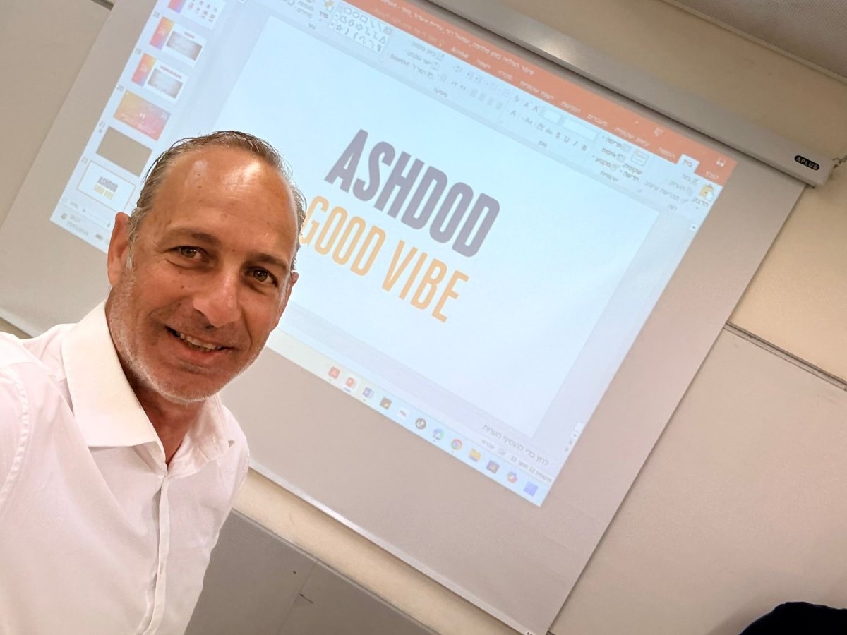 שמואל דוד בהרצאה בספיר
