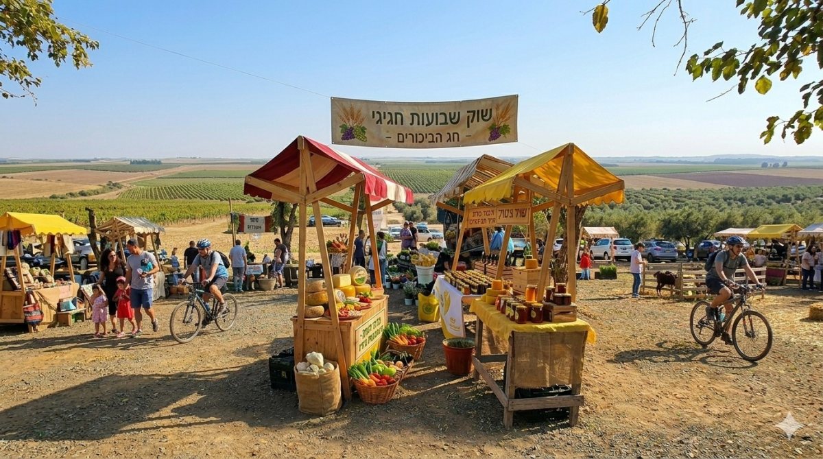 ירידי שבועות בצפון הנגב צילום יחצ