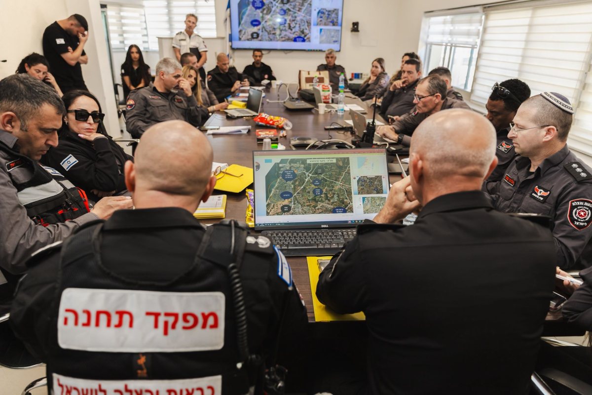 צילום: כיבוי והצלה אשדוד
