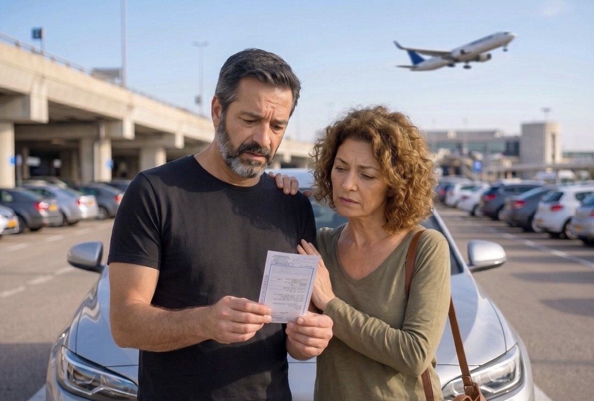 נמנעים מדוחות בנתב״ג (מתוך הסרטון לקידום החניון)