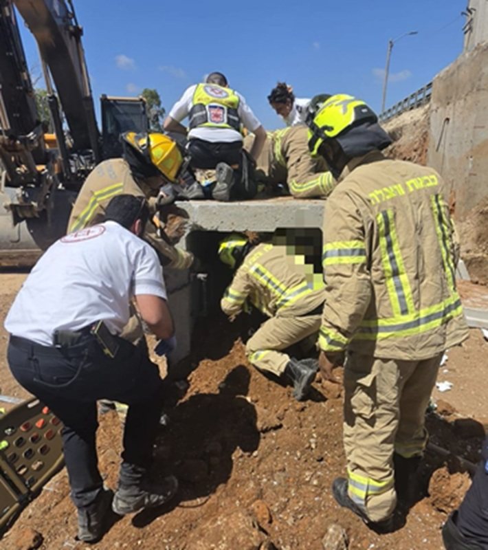צילום: כיבוי והצלה אשדוד