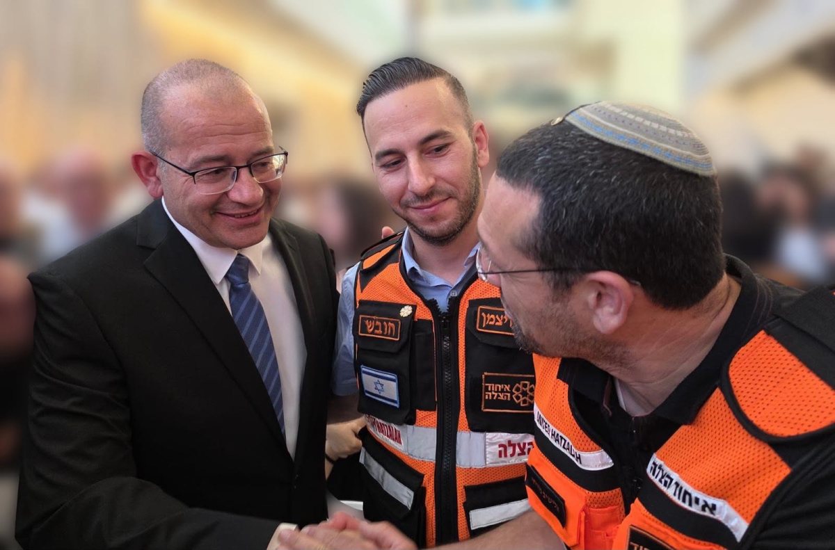 סגירת המעגל המרגשת בין ראש המוסד לחובשי איחוד הצלה