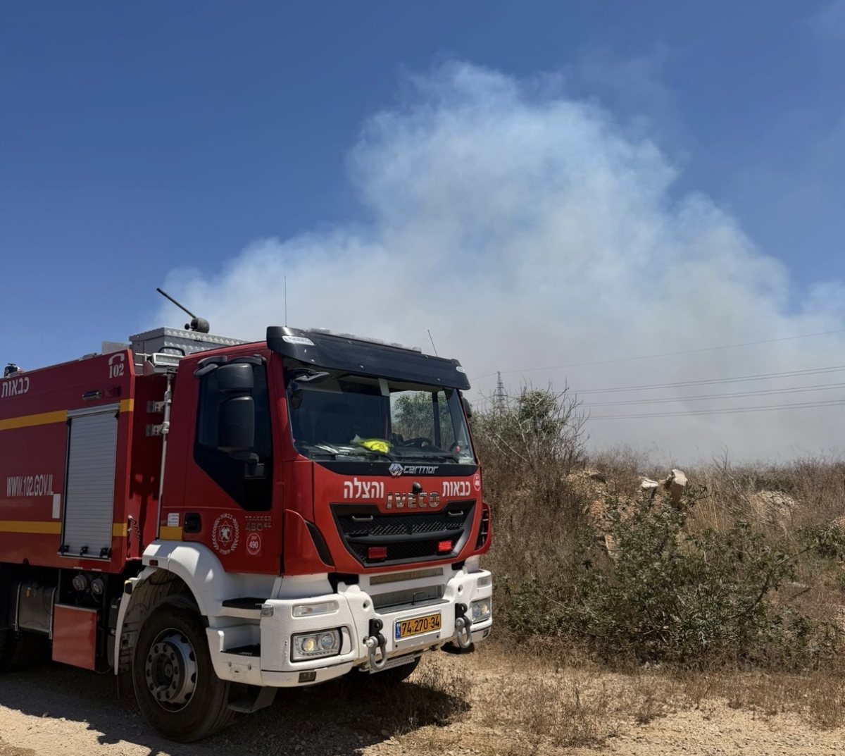 צילום: דוברות כיבוי והצלה 