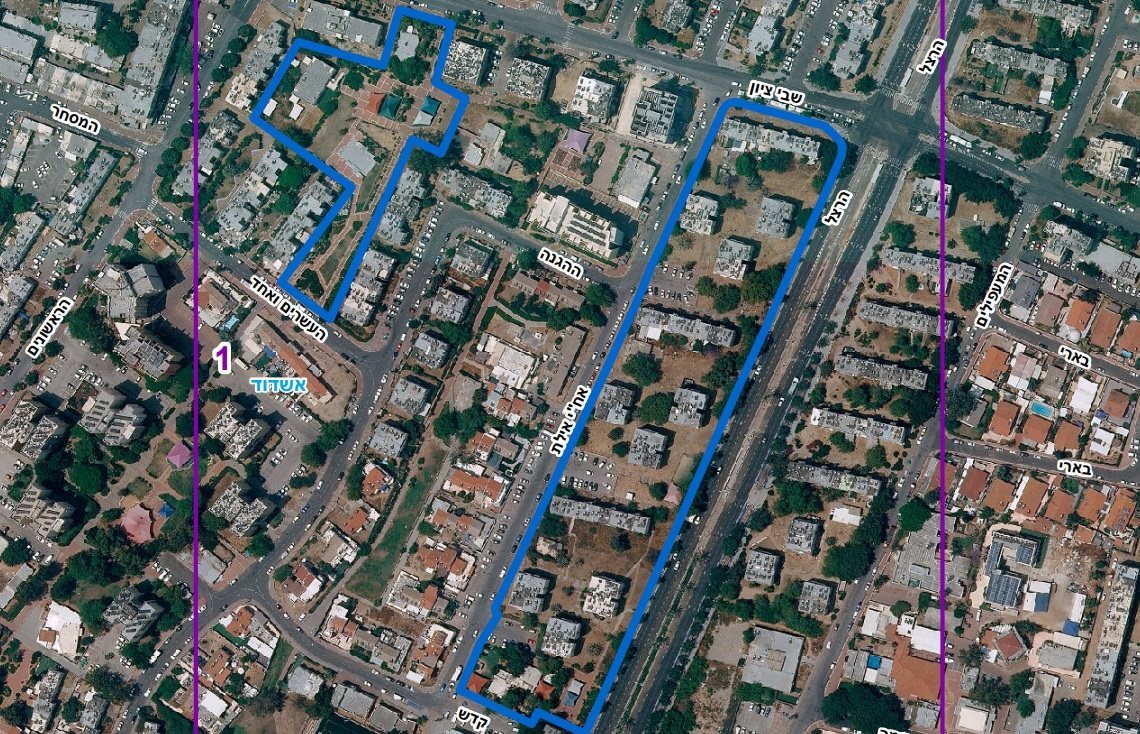 המתחמים המיועדים לפינוי בינוי