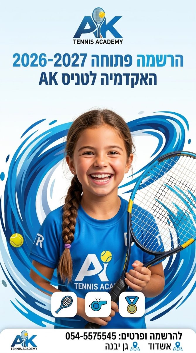 האקדמיה לטניס באשדוד
