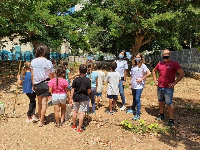 פרויקט העסקת ילדי עובדים. צילום באדיבות אדמה אגן