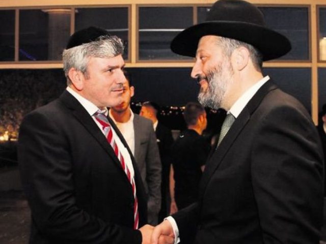 השר אריה דרעי ואבי אמסלם