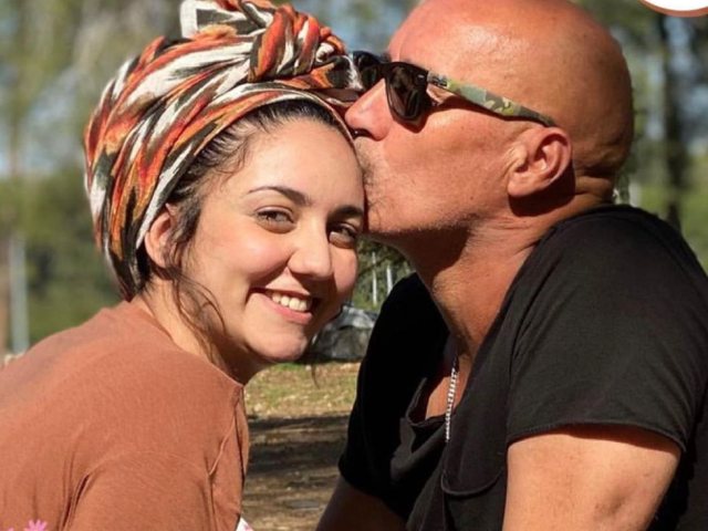 קריספין ובתו עמית. צילום פרטי