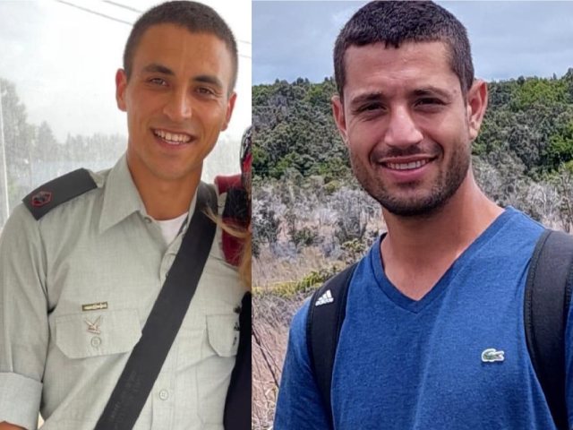 מימין - רס"ן אהרון ורס"ן אלחרר זכרם לברכה